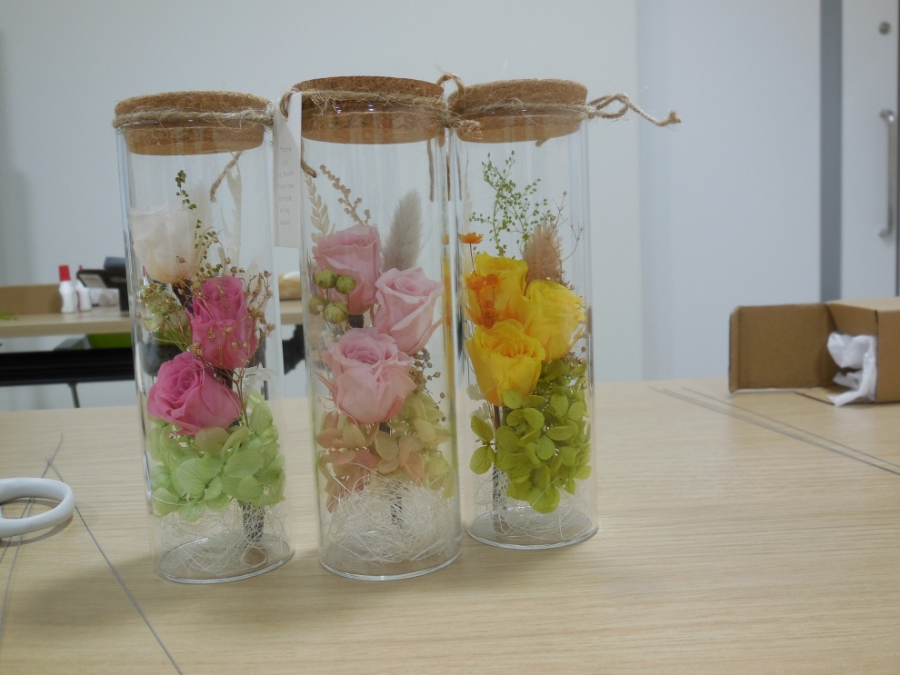 フラワーアレンジメント講習2